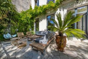 Maisons de vacances Escale Rochelaise, gite urbain avec SPA bain nordique et sauna tonneau : photos des chambres