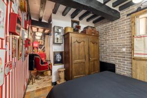 Appartements Les Petites Suites Dieppoises - La Taniere du Loup : photos des chambres