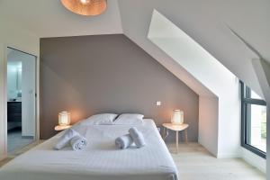 Maisons de vacances Kertromel - Grande maison pour 10 : photos des chambres