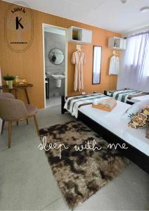 Sleep With Me Room cozy stay near Araneta Center
