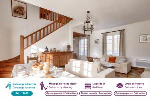 Maisons de vacances Parenthese familiale entre plages et golf : photos des chambres