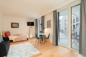 Urban Stylish Studio with Balcony