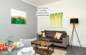 Central Serviced Apartments - 1 Bedroom - Walk Away to Transport Links - Family Neighbourhood - Fully Equipped - Modern - Monthly Stays Welcome - Ideal for Exchange Students or Contractors for Short Stays - Tealing