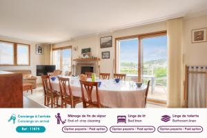 Maisons de vacances Maison pour 8 avec jardin avec vue sur le port : photos des chambres