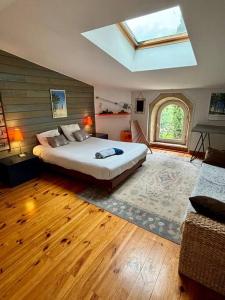 Maisons de vacances Maison Girondine au milieu des vignes du Chateau d Yquem avec belle vue : photos des chambres