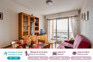 Appartements Face mer a 85m plage - appart 2 adultes 2 enfants : photos des chambres