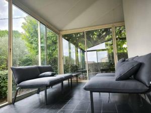 Maison avec vue, Piscine, 5min à pied du centre