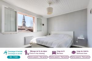 Maisons de vacances 950m de la plage - Maison pour 10 avec piscine : photos des chambres