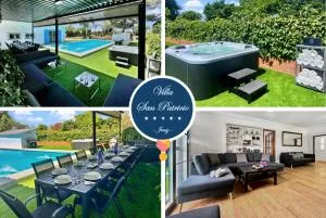 Villa San Patricio I Piscina Privada I Jacuzzi Spa I BBQ I PS5 I Aire Acon I 3000m2 I 5min-Centro - Jerez de la Frontera