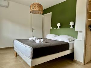 Appartement Mare è Machja avec piscine et vue mer