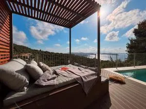 Room in Studio - Cactus Suberb Suite With Private Pool - Achladies