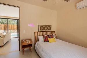 Close to Cenotes Private Pool 24hr Hr Security Gym Yoga Villa