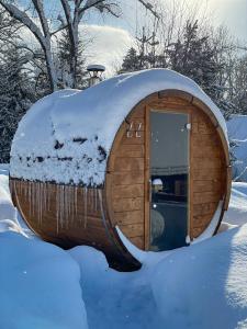 Traditional deer Cabin with Sauna - Chata Srňacie