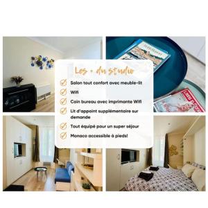 Studio 5 étoiles à deux pas de Monaco !