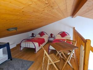 Maisons de vacances Maison 3 etoiles a 50m mer plages iles nature piscine chauffee jacuzzi prive WIFI : photos des chambres