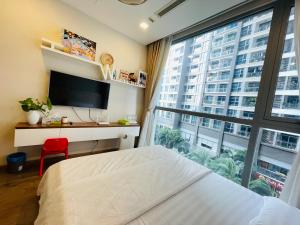 Hana homestay- 1 Phòng ngủ trong căn hộ chủ nhà đang ở tại Park 4-Vinhome Central Park Tân cảng Bình Thạnh HCM- sát landmark 81