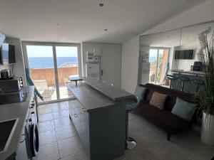 Panoramique mer, T2 climatisé neuf avec stationnement à 200 m du village - FR-1-768-55