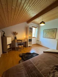Maisons de vacances Maison avec vue Montagne pour les amateurs de Velo VTT et Randonnees Massages sur rendez-vous : photos des chambres