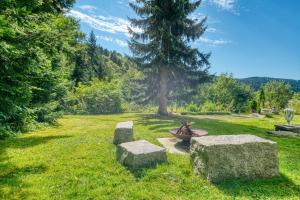 Penthouse mit Aussicht über den Wald