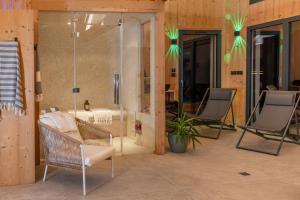 Chalets Chalet Soleil Boeuf et Spa de l-adouss : photos des chambres