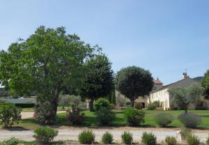 Maisons de vacances Les Jardins de Bouteille : Appartement 1 Chambre - Vue sur Jardin