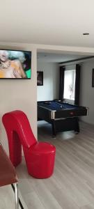 Appartements Love room avec spa privatif : photos des chambres