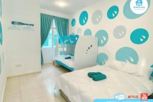 Johor Bahru Villa-Big Dome-Game BBQ Karaoke Movie with Private Land Biru Dome Villa by Rumah Aku JB Homestay