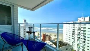 Frente Mar, Sacada Gourmet e Garagem - 索莱马