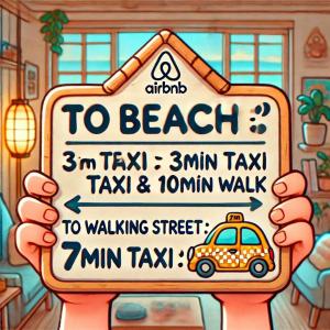 Bali Style Luxury Pool Villa near Beach & Walking ST!