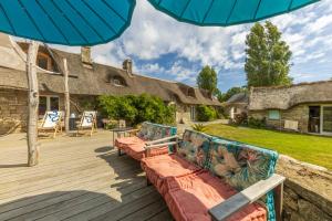 Villas Superbe chaumiere en bord de mer : Villa