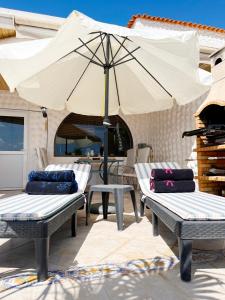 Casa Heresa - große Terrasse mit Meerblick