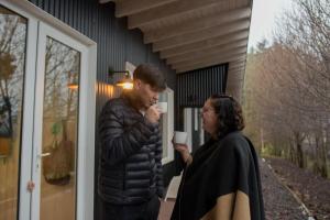 Modernas cabañas en la montaña LAS KIKAS