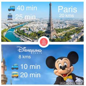 Appartements La vie est belle entre Disneyland et Paris : photos des chambres