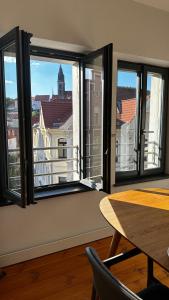 Ruhige-Moderne Wohnung mit Burgblick