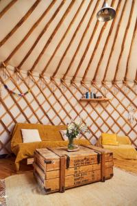 Jurta I Sauna z widokiem na Tatry