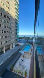 Flat em frente à praia Camburi - Goiabeiras