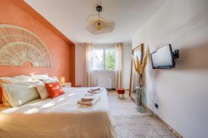 Appartements Fridhome Jacuzzi Parking Wifi Fibre 2MIN Tram : photos des chambres