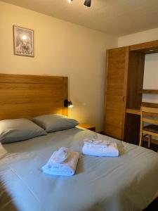 Appartements Appartement T2+coin nuit 6 pers residence de Cami Real au centre du village de saint Lary Soulan avec piscine interieure+ sauna et hammam : photos des chambres