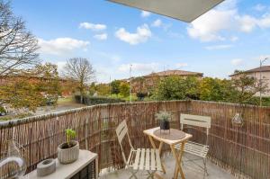 Appartements ღ Bartavelles - FREE Parking at 4min Blagnac Airport : Appartement 1 Chambre
