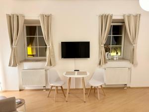 Ferienwohnung Schildblick Modernes Apartment direkt in der Altstadt von Erfurt nahe der Krämerbrücke - beste Innenstadtlage