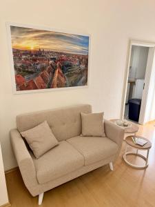 Ferienwohnung Schildblick Modernes Apartment direkt in der Altstadt von Erfurt nahe der Krämerbrücke - beste Innenstadtlage
