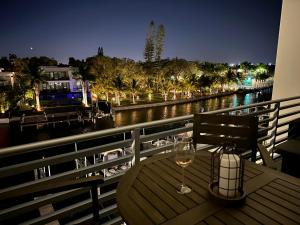 Luxury 2 Bed 2 Bath Waterfront Condo with Patio Sunsets Gym and Parking