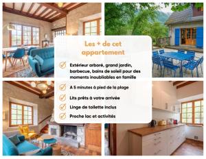 Maisons de vacances Maison Jumelee avec terrasse - A 200m du lac d-Annecy : photos des chambres