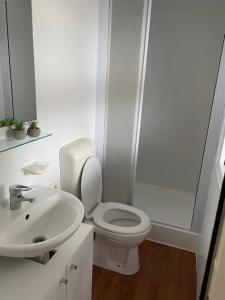 Chalet-Mobilehome mit Pool