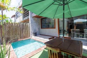 Casa com Piscina 20 metros do mar - Milagres