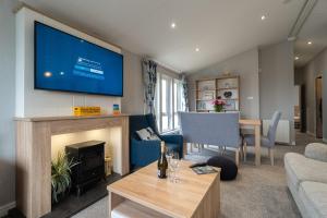 ELITE BLUE LUXURY 3 BEDROOM LODGE NEWQUAY, CORNWALL