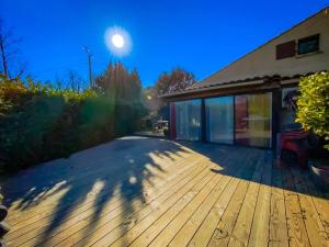 Maisons de vacances Charmante petite maison avec jardin : Maison 2 Chambres