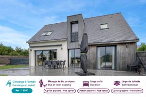 À 650m du bord de mer, belle maison neuve pour 8