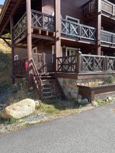 Appartements Isola 2000 appartement dans Chalet 4 ou 6 personnes grande terrasse : photos des chambres