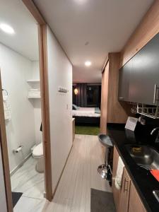 Hermoso apartamento con vista a la montaña en pleno centro de Chapinero